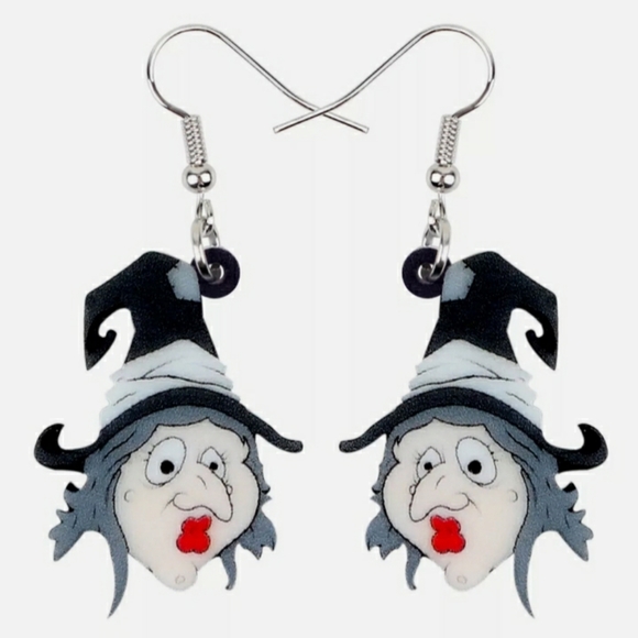 Jewelry - 🎃 Witch Hag Earrings  🎃